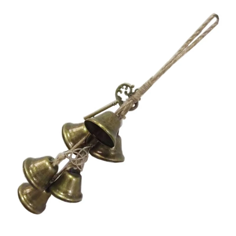 Elegant Witch Iron Wind Chimes Outdoor Garden Decoration Hang Bells Pendants 2