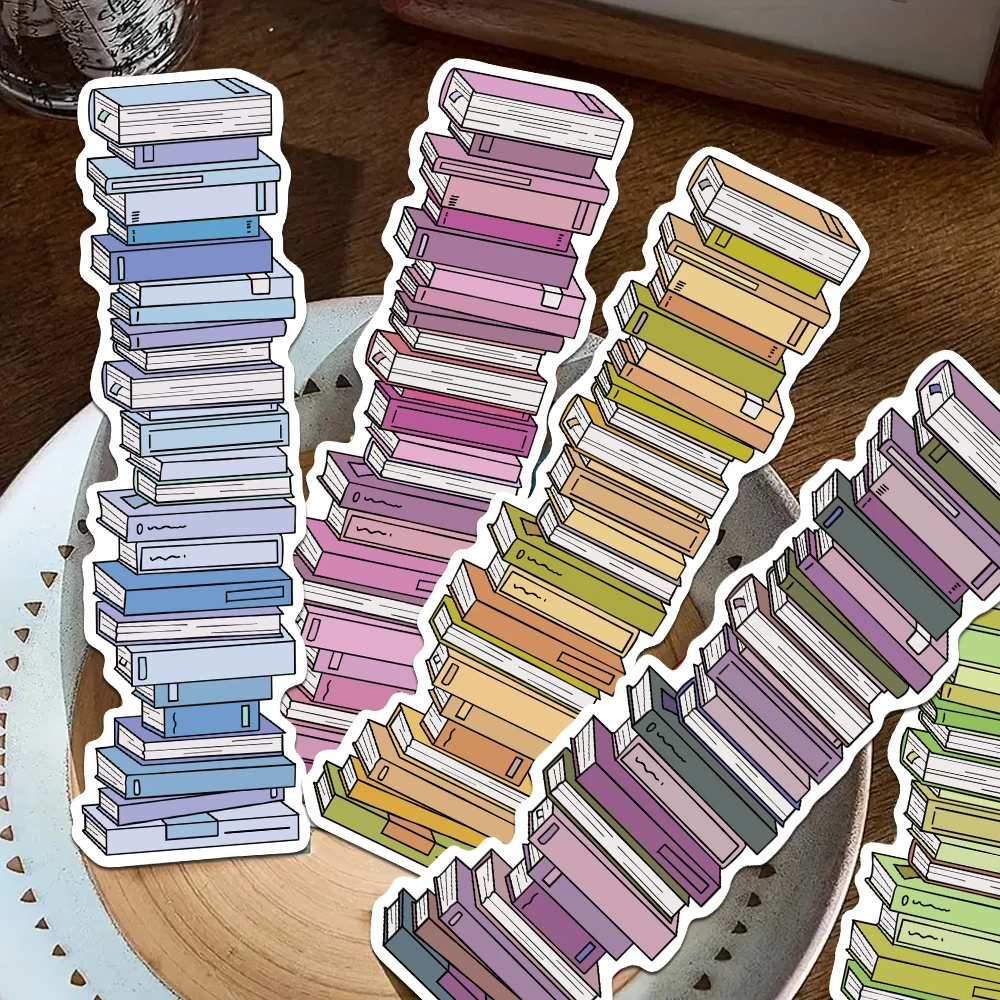 30pcs Colorful Book Tracker Bookmarks bookmarks stationery supplies Reading Pages Books Tagged School Stationery Supplies DIY Aesthetic Bookmark Creative Gift