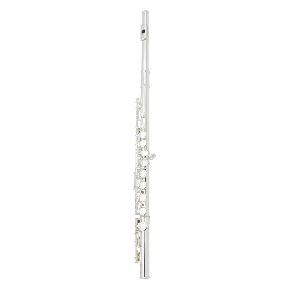 SLADE 16 Closed Open Holes C Key Flute Professional Silver