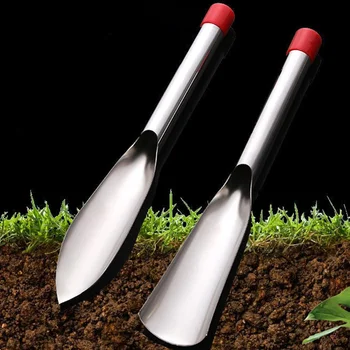 2 Pcs Gardening Tool Set Transplanting Small Shovel Household Catching Vegetable Rake Farming Shovel Outdoor Planting Hand Tools 1