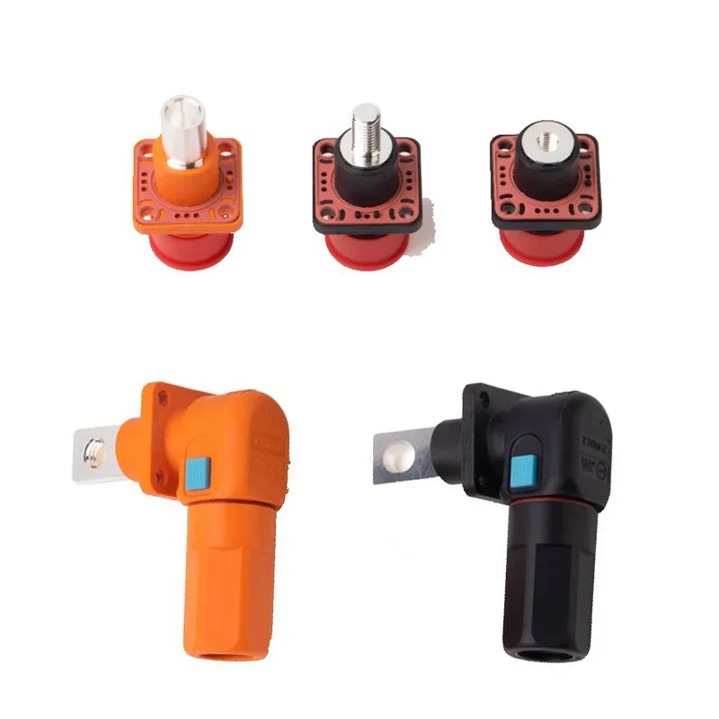 70A-250A Energy Storage Connector Single Core High-Current Through Wall Terminal Waterproof Lithium Battery Connectors