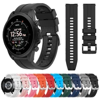 Silicone Breathable Band For Fossil gen 6 44mm Gen6 5 5e/Gen 5 LTE 45mm Strap Bracelet Replacement 20mm 22mm Sports Accessorie