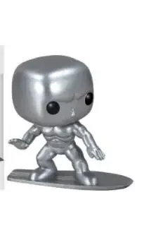 Funko Pop Silver Surfer 19 # Action Figures Vinyl Figure Model Toys For Children Regali Di Compleanno Di Natale