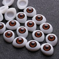 20Pcs Plastic Oval Doll Safety Eyes for DIY Toy Eyes Animal Toy Puppet Making Dinosaur Eyes Craft Crochet Bjd Dolls Accessories 1