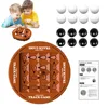 New 2 Player Board Games Educational Strategy Portable Orbit Logic Board Game Othello Family Game Party 3