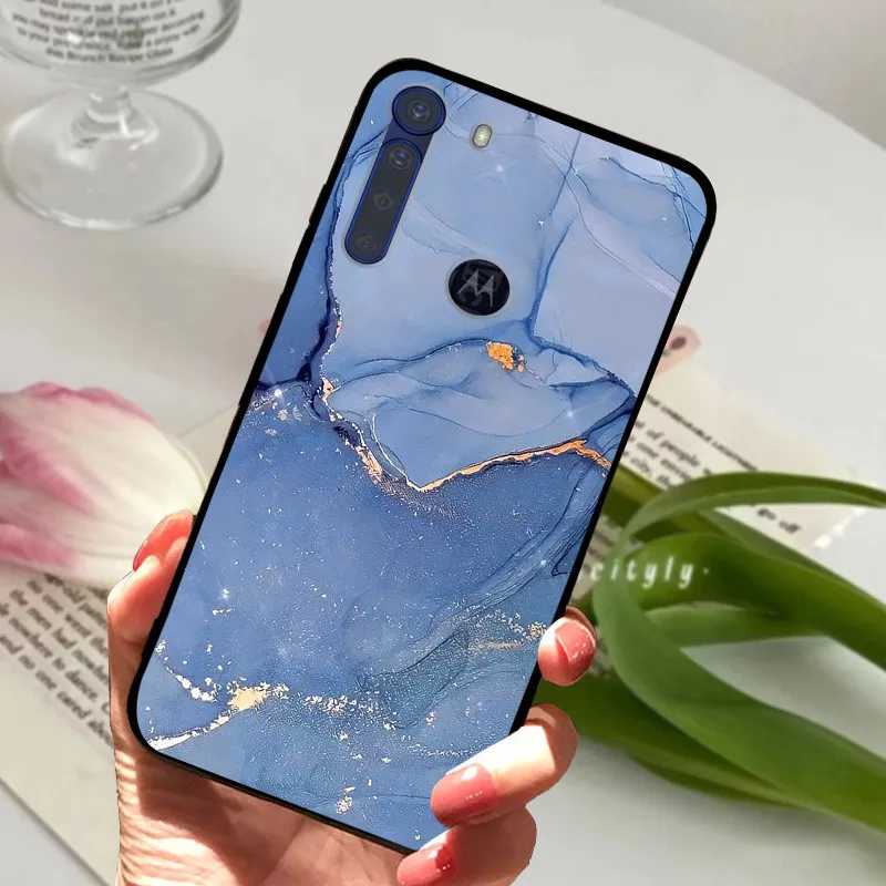 Marble Soft Silicone Protective Phone Case - Stylish Design