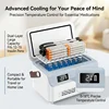 Insulin Refrigerator With Upper And Lower Double-layer Design Rapid Cooling USB Charging Insulin Cooler With Battery Mini Smart