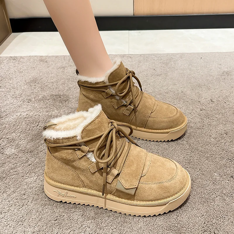 Women's Shoes Boots Winter 2018 Winter Plush Women Snow Boots