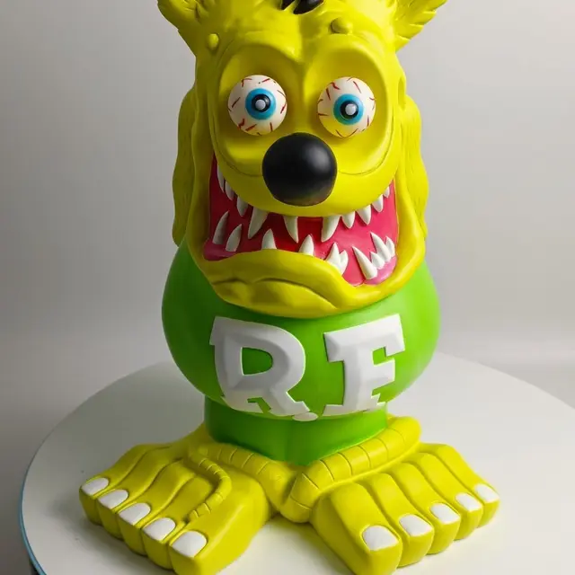 New Rat Fink Vinyl Model Doll Room Decoration Figurines Premium 