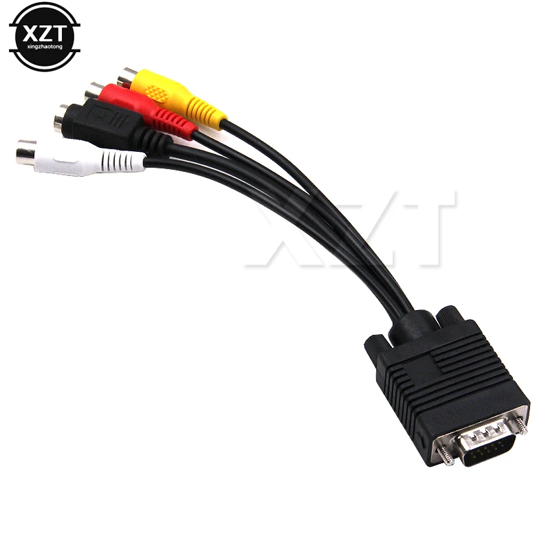 S-VIDEO 3 RCA  TV AV  ̺ Ϳ ǰ VGA SVGA 15pin 