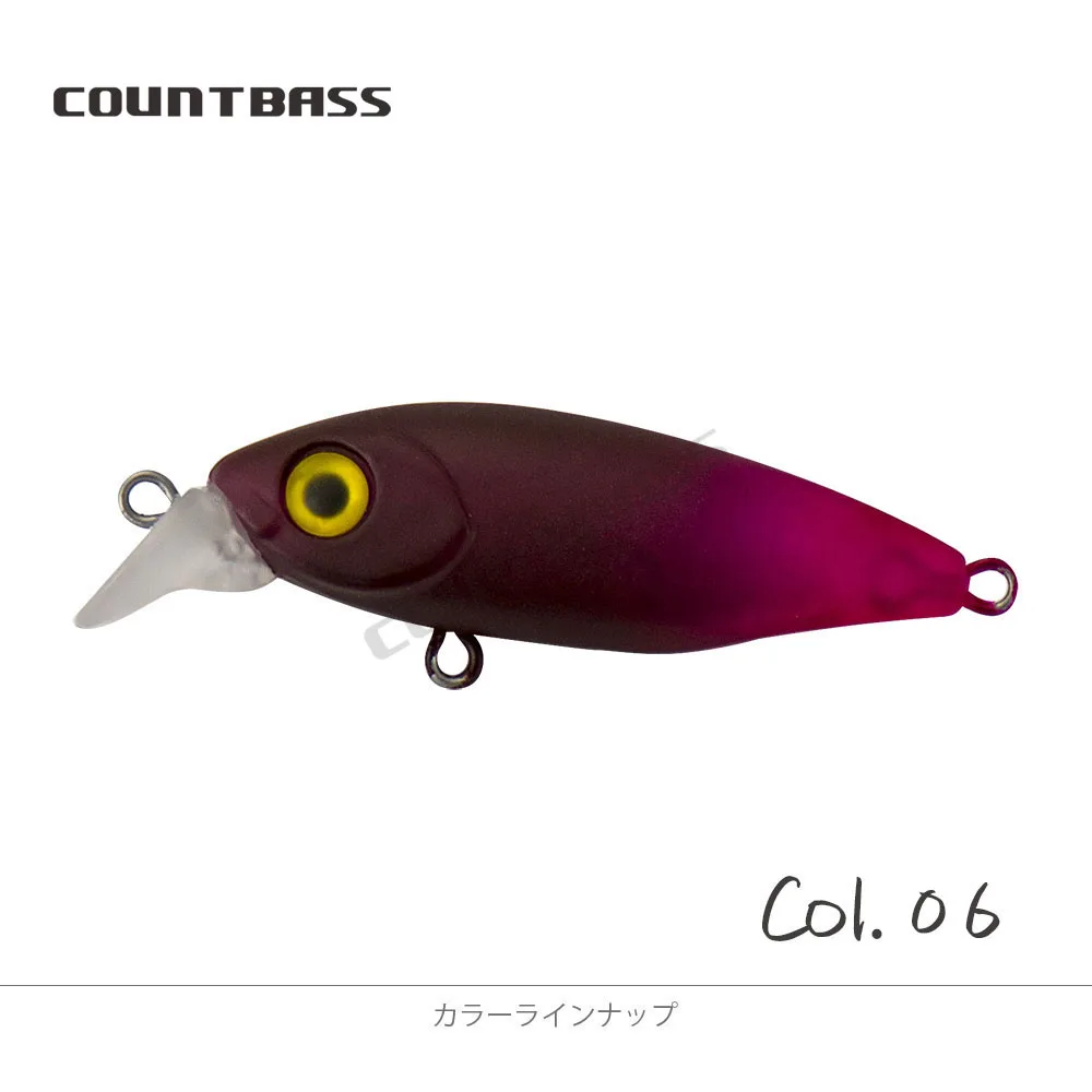 Count bass Sinking Minnow Hardbaits Fisch köder lockt Wobbler Kurbel köder Angler köder 45mm 4,1g – Detail 17