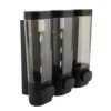 Liquid Soap Dispenser 300ml Leakproof 3 in 1 Wall Mount Press Liquid Dispenser ABS Reusable Transparent for Bathroom 1