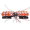1/14 RC Truck Metal Tail Light Lamp Taillight for Tamiya Scania R620 MAN TGX for BENZ 1851 3363 56352 6X4 4X2 Tractor Trailer 2