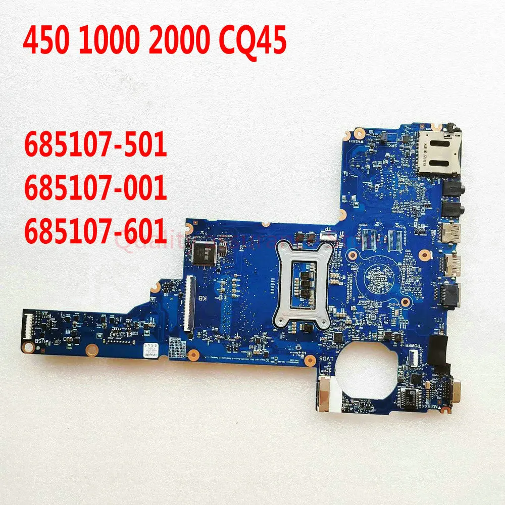 CQ45, 450, 6050A2493101-MB-A02, HM75, DDR3, 685107-501, 685107-001, 685107-601