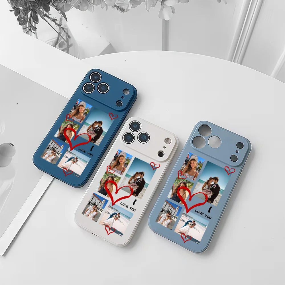Personalized Frosted Shockproof Phone Case - Custom Photo Design