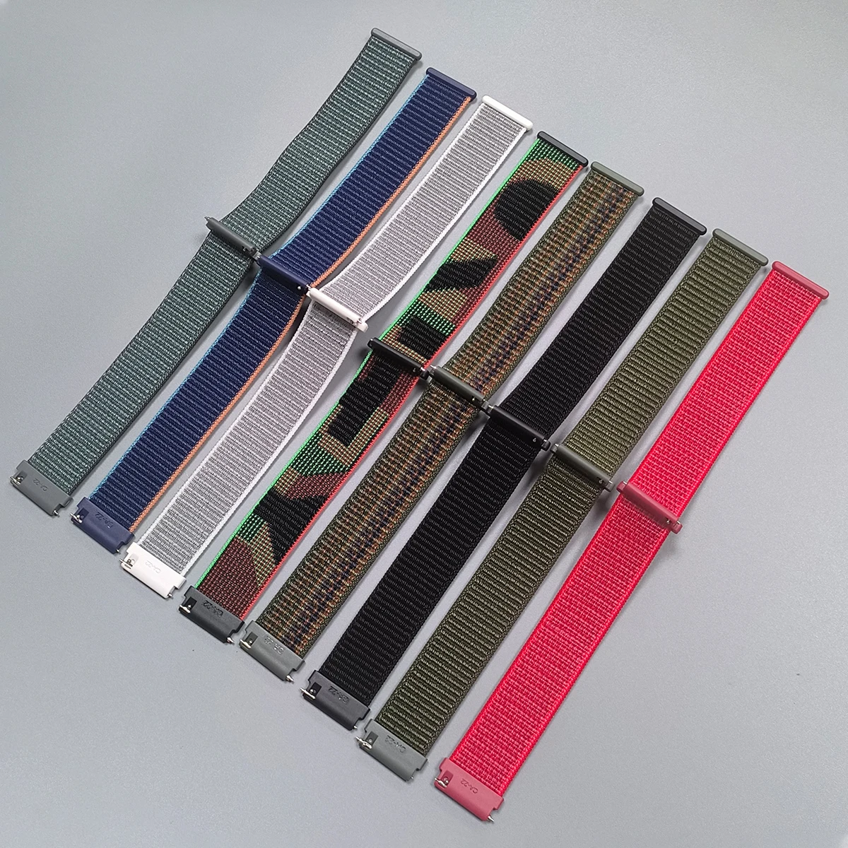 Nylon Loop Woven Strap Bracelet - Adjustable Fitness Band