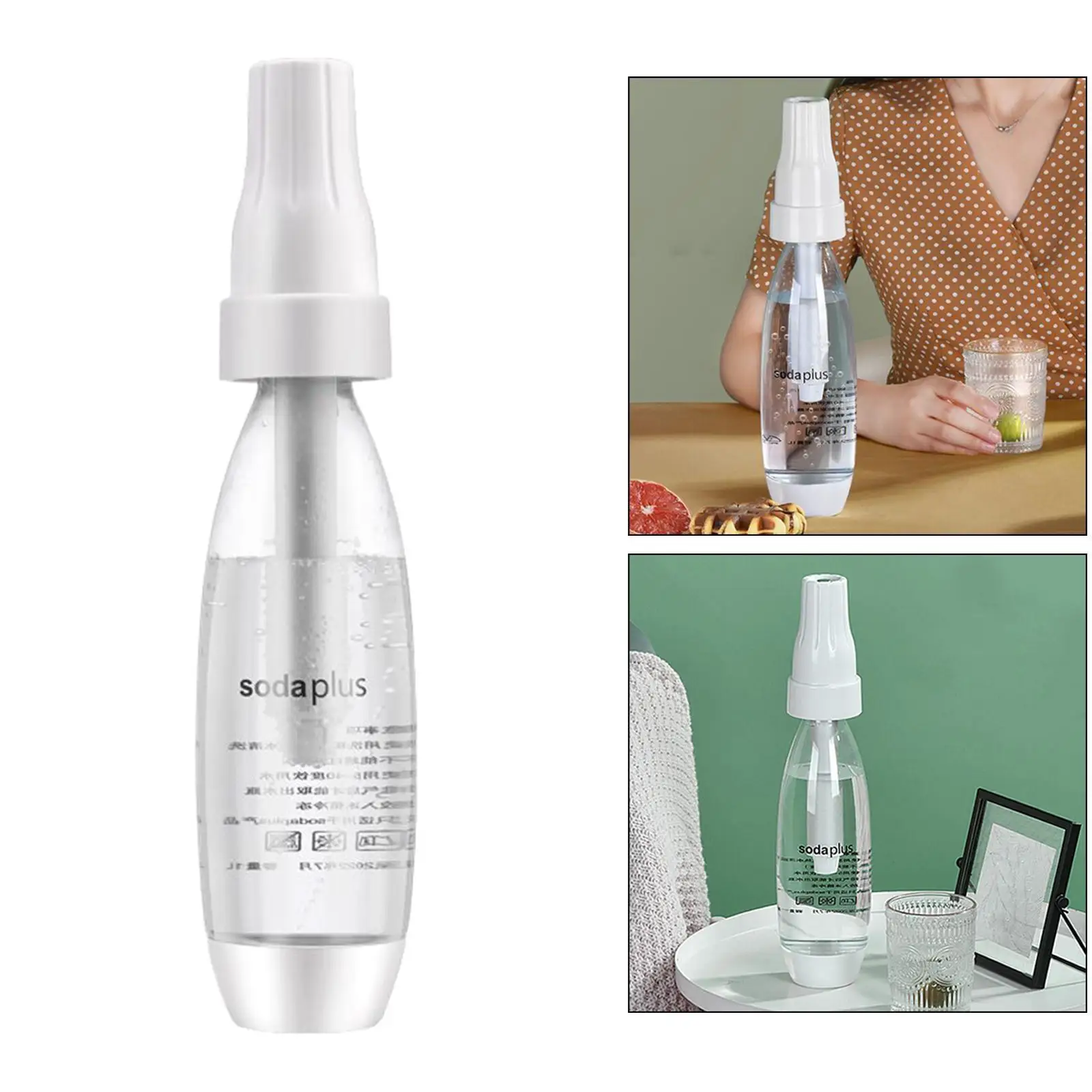 Soda Water Maker Sparkling Water Bottle BPA free CO2 Cylinder Canister