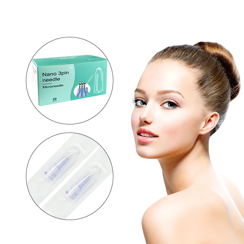 Microneedling Derma Pen 3Pins 34G Needle for Mesotherapy