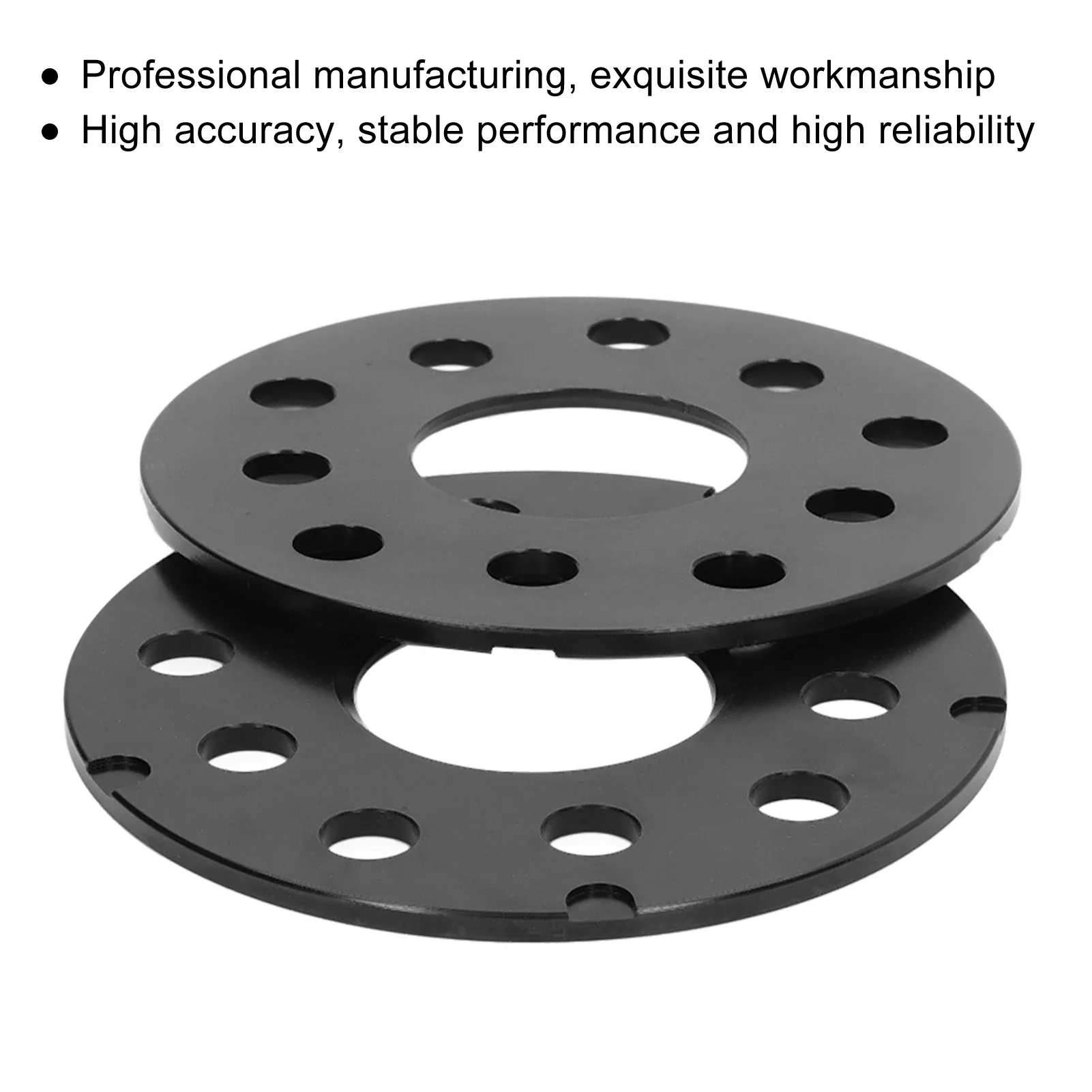 2Pcs 5mm Aluminum Alloy Wheel Spacers for VW AUDI-56.1mm Hub Bore 5x114.3 Bolt Pattern, Universal Car Wheel Adapters