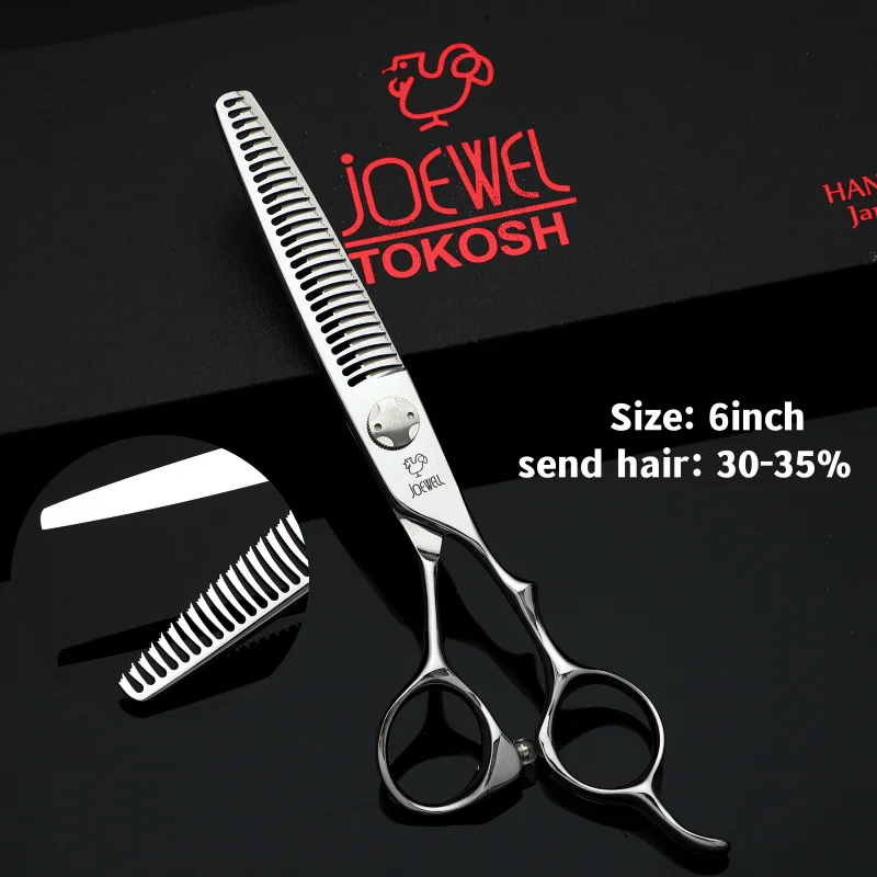 

JOEWEL Scissors, Professional hairdressing scissors, texturizing shears Hitachi 440C Steel 6.1, 6.5 6.8 inches, Barber tools