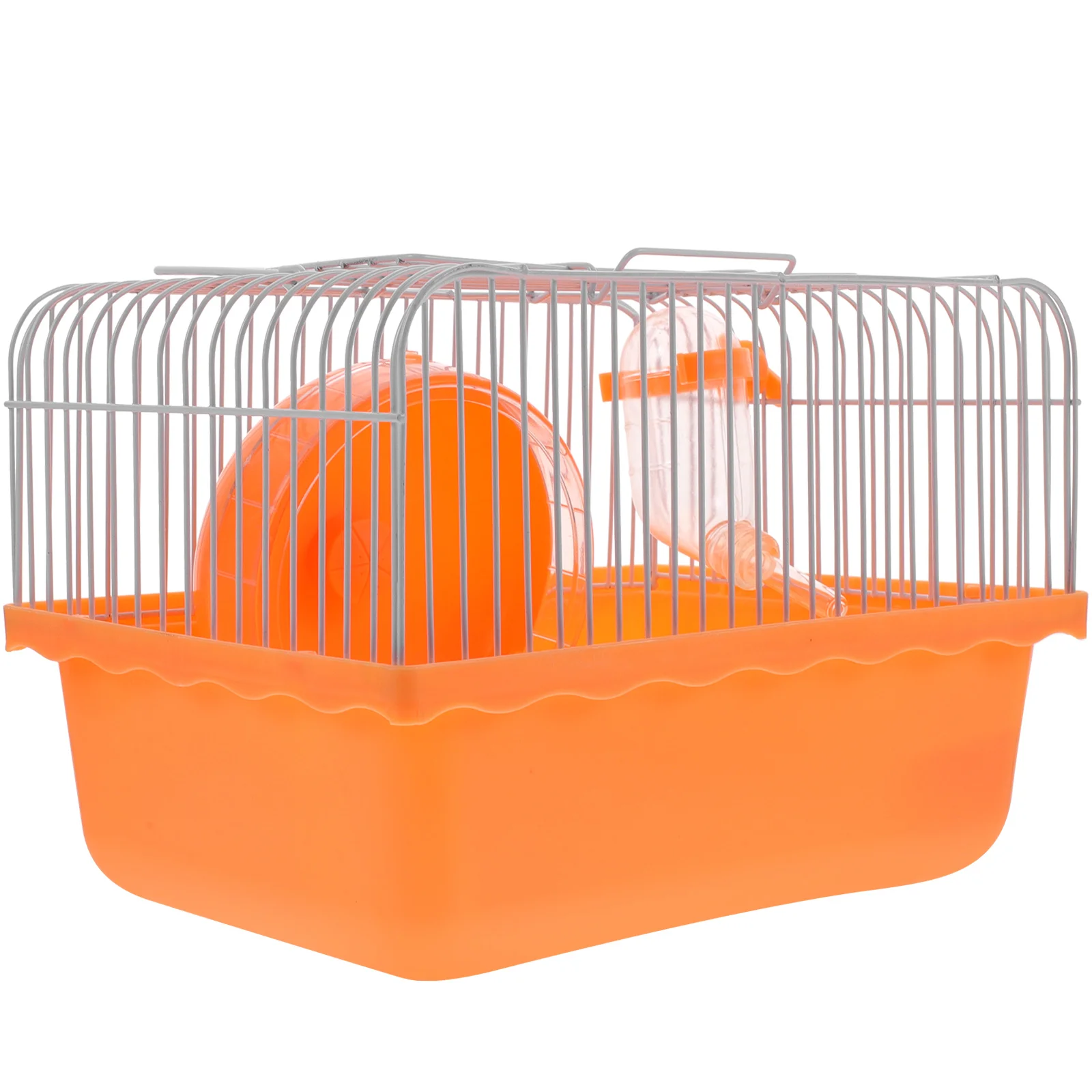 

Small Animal Travel Cage - Ideal Temporary Carrier for Hamsters, Mice, Rats, Gerbils, and Birds