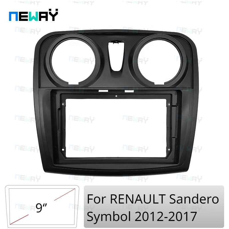 

Автомобильный радиоприемник для RENAULT Sandero Symbol Logan 2012-2017 рамка приборной панели