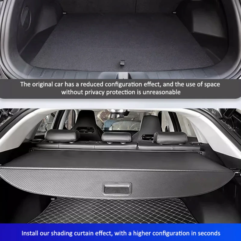 thumbnail image 2 of Trunk Retractable Cargo Cover Security Shade Accessorie For Audi Q7 2 of 12