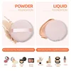 5Pcs Round Makeup Sponges Cosmetics Tools Soft Velvet Powder Puff Blender Sponges Facial  Foundation Make Up Accessories 2