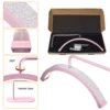 FOSOTO Overseas Warehouse LED Video Light Half-moon U-Shaped Ring Light For Tattoo Beauty Salon Eyelash Fill Lamp 3