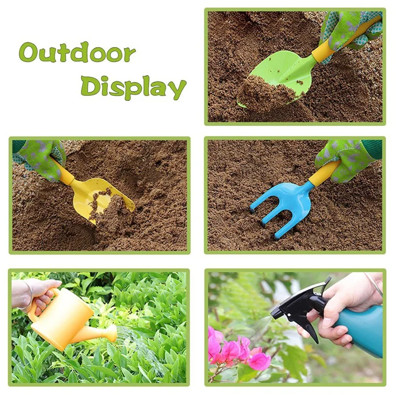 Children's Gardening Tool Set Gardening Tools Suitable For Children It Is The Best Outdoor Beach Gift For Children Promotion