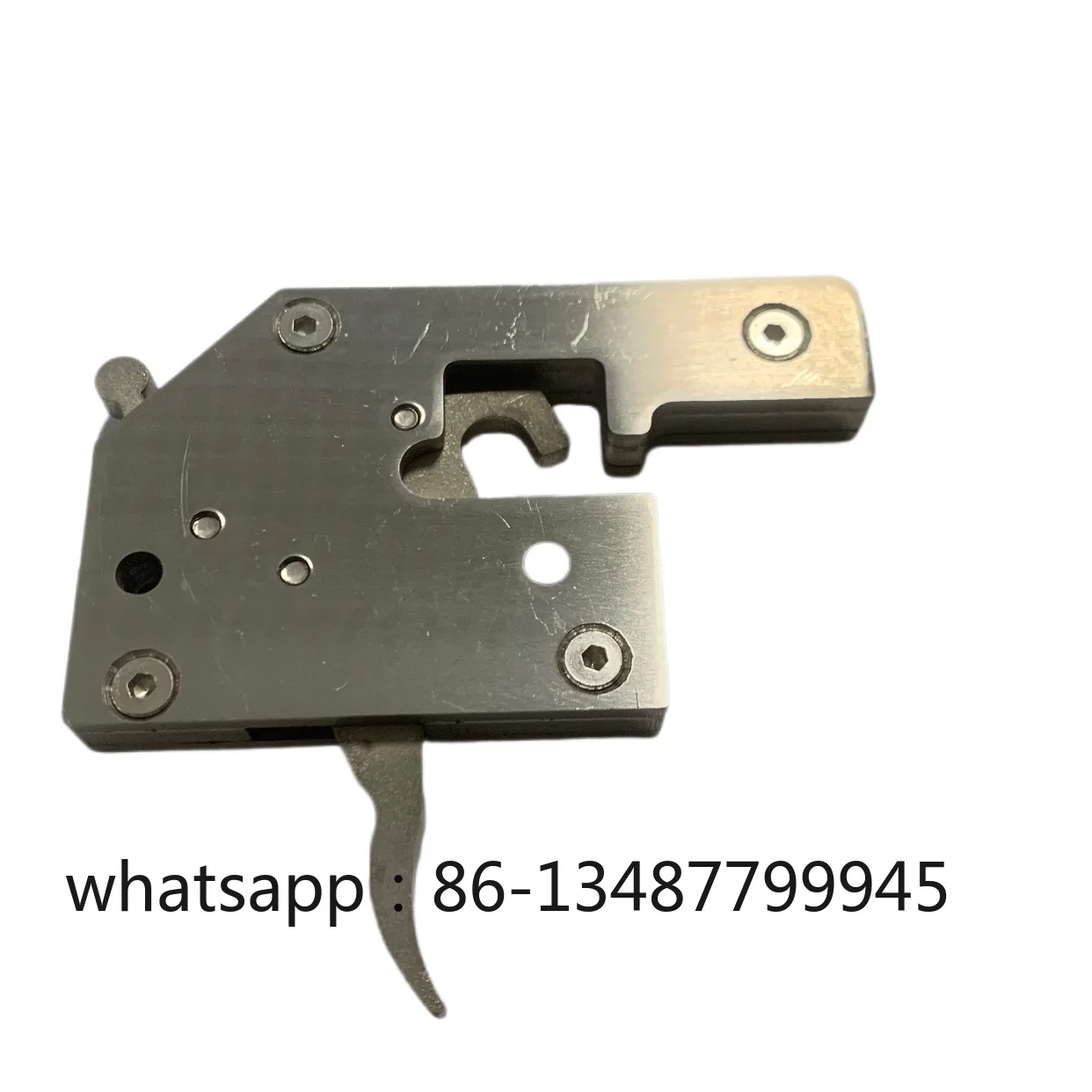 Stainless steel latch fence DIY touch switch, rope lock release