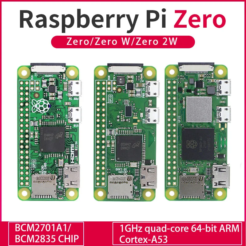 OriginalRaspberryPiZero2wDevelopmentBoard64bitArmCortexA53