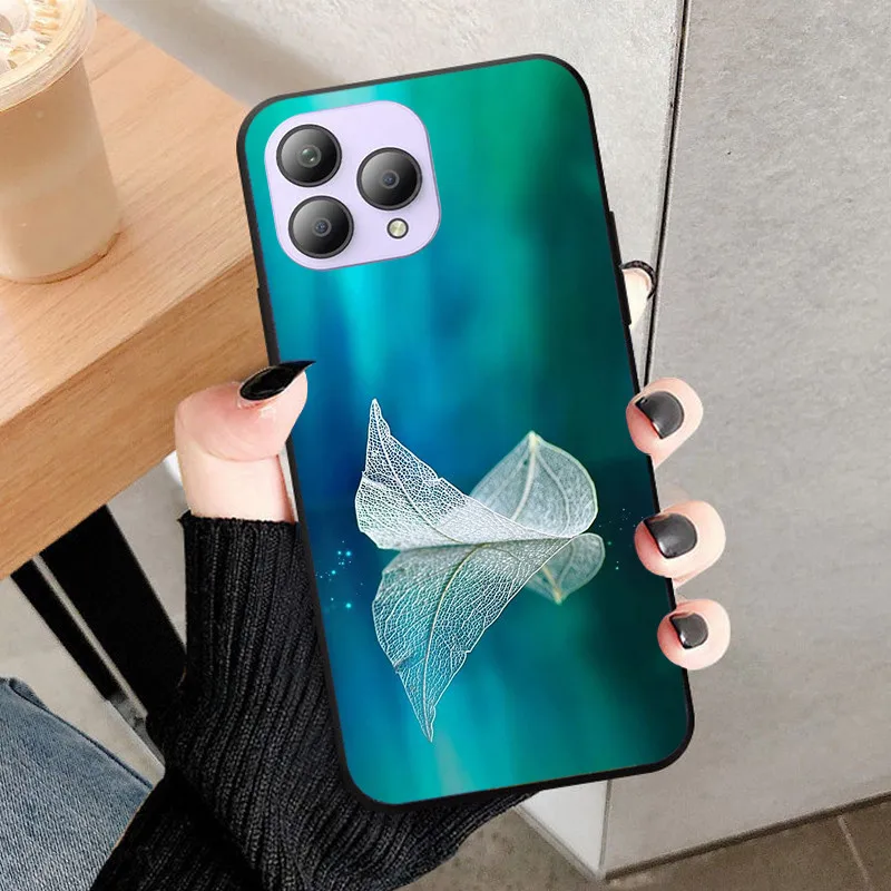 Sleek Black Silicone TPU Phone Case - Soft Protective Bumper Shell Cover