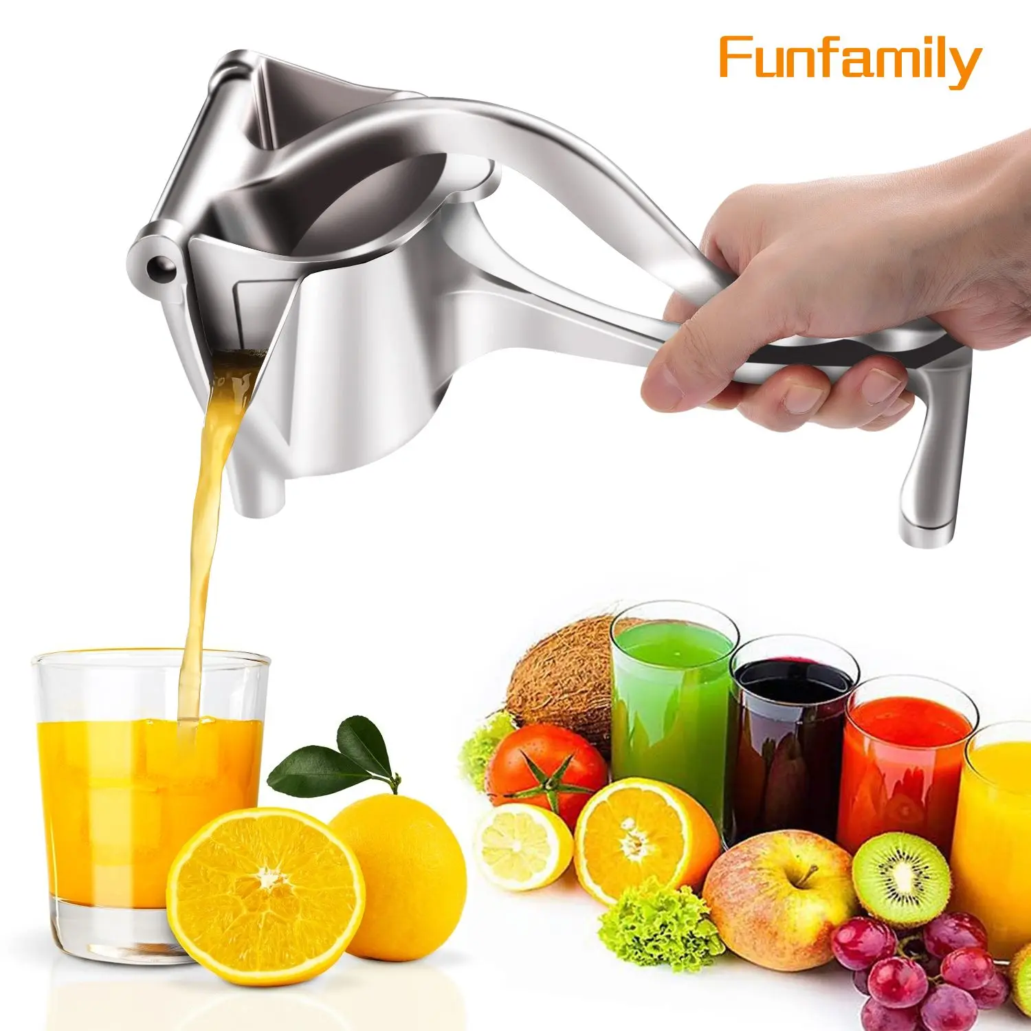 Manual Juicers Fruit & Vegetable Tools Premium Quality Aluminum Large