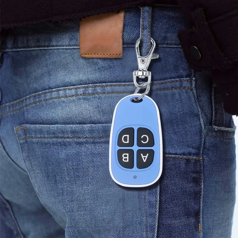 Universal 433MHz Remote Control Garage Door Opener Wireless Transmitter 4 Keys Duplicator Clone Electric Door Key Copy Remote 6 Universal 433MHz Remote Control Garage Door Opener Wireless Transmitter 4 Keys Duplicator Clone Electric Door Key Copy Remote 6