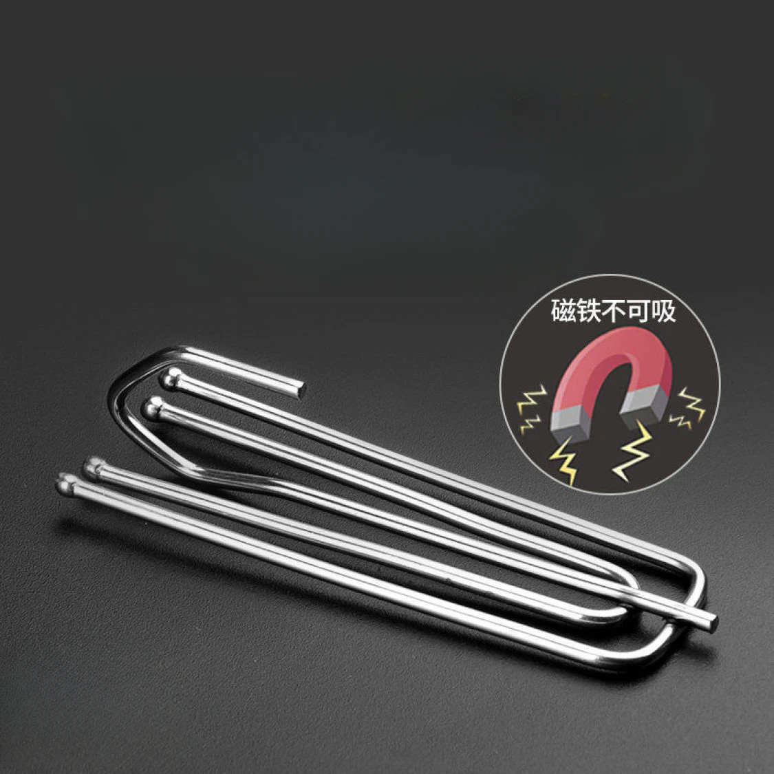 Description Picture 2 of item30PCS stainless steel curtain hooks painted cloth forks adjustable large pointed hooks curtain hardware accessories