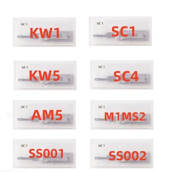 Lishi styles Tools SC1 SC4 KW1 M1/M2 AM5 KW5 M1 MS2 SS001 PRO SS002 PRO 2in1 locksmith tools 1
