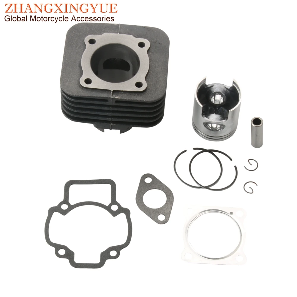 Kit Cilindro Big Bore 47Mm 70Cc Per Derbi 50 Atlantis Boulevard Sonar Variant Sport 50Cc Motore Scooter 2 Tempi