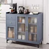 Simple Modern Bamboo Kitchen Cabinets For Kitchen Furniture Sideboard With Drawer Luxury Household Multi-layer Storage CabinetZA 5