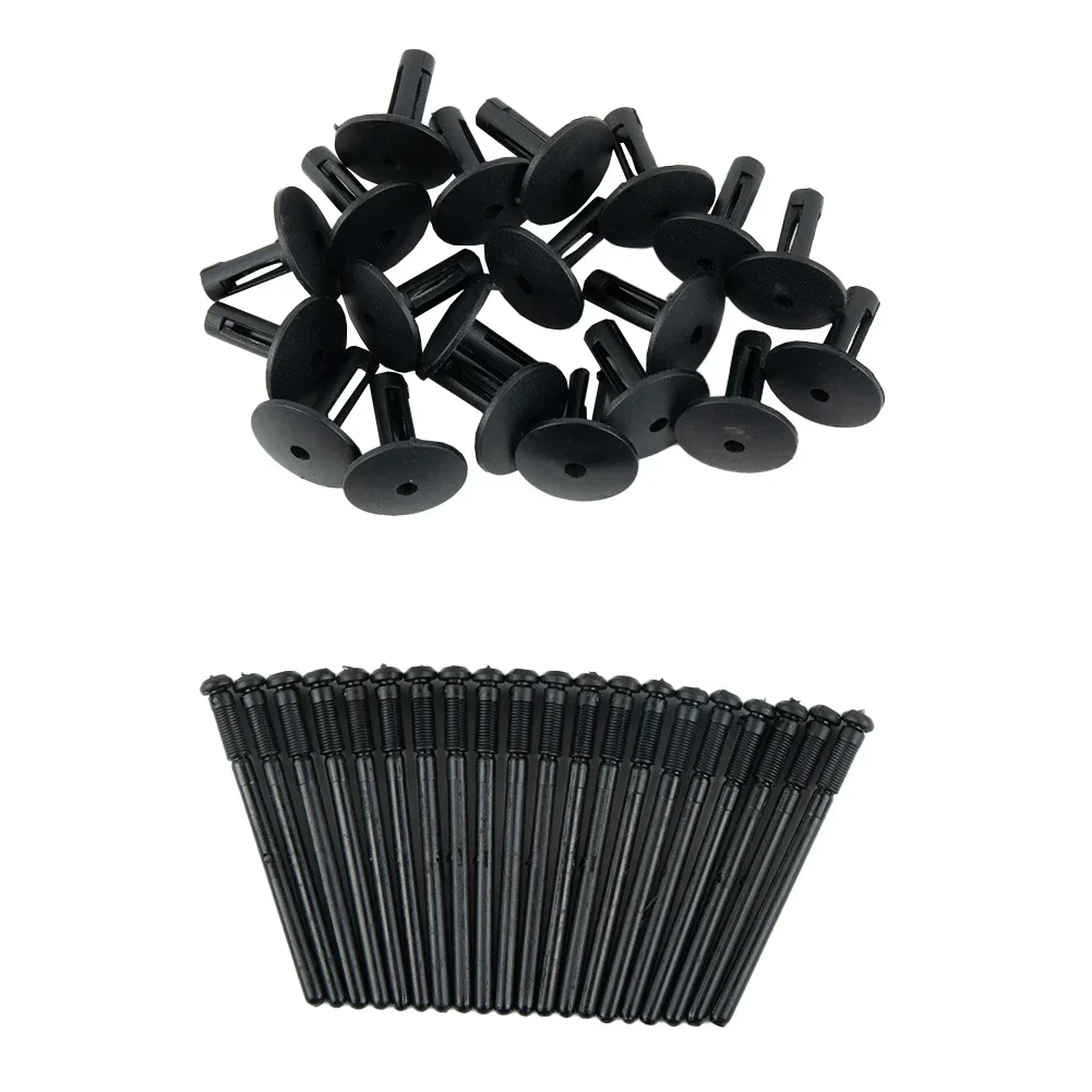 Lot De 20 Rivets Plastique Pour Pare-chocs BMW X1 E84 X3 F25 E70 X6 E71/E72 - Fixation Garde-boue, Seuils - Noir