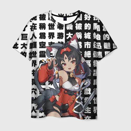 Game Zenless Zone Zero Ellen 3D Print Casual Men/Women's T-Shirt