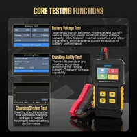 AUTOOL BT360 8-29V Car Battery Tester 2.8-Inch Color Display Electric Vehicle Battery Analyzer 30-2000CCA Cranking Charging Tool 2