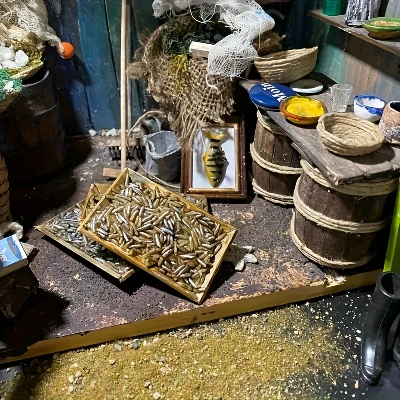 1,058 Unzen/Beutel DIY-Modell gemischt mit Steingraspulver, simuliert Rasen, Sandtisch, Miniatur-Landschaftslayout mit Steinvegetation – Detail 8