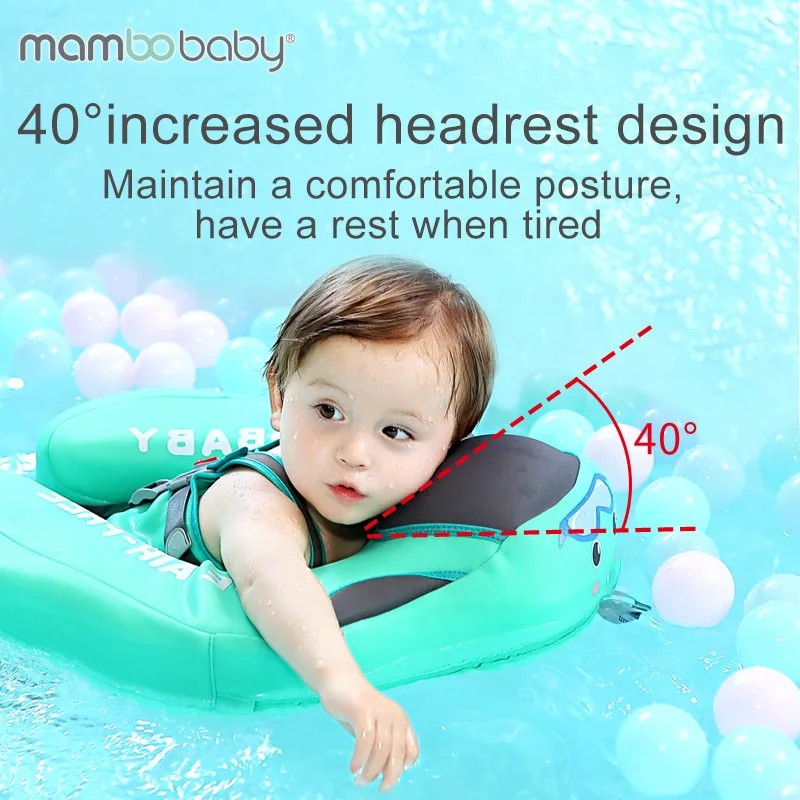 Mambobaby Baby Float Board Baby Float Toy Lying Around The Waist Solid Float Board Non-inflatable Newborn Summer Toys 4