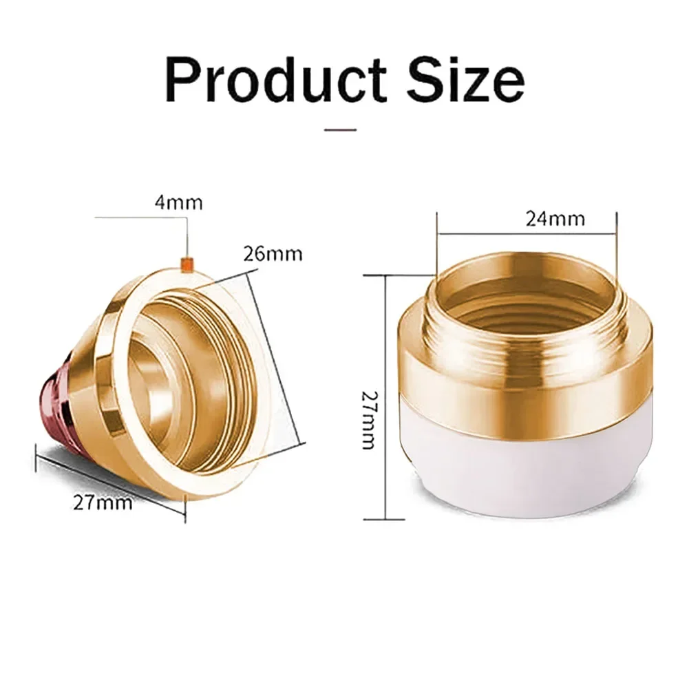 P80 Plasma Cutting Nozzle Protective Cover Air Plasma Cutter Cutting Torch Accessories Cutter Tips Protective Cover Plasma Cutting Machine Plasma Cutter Consumables Kit