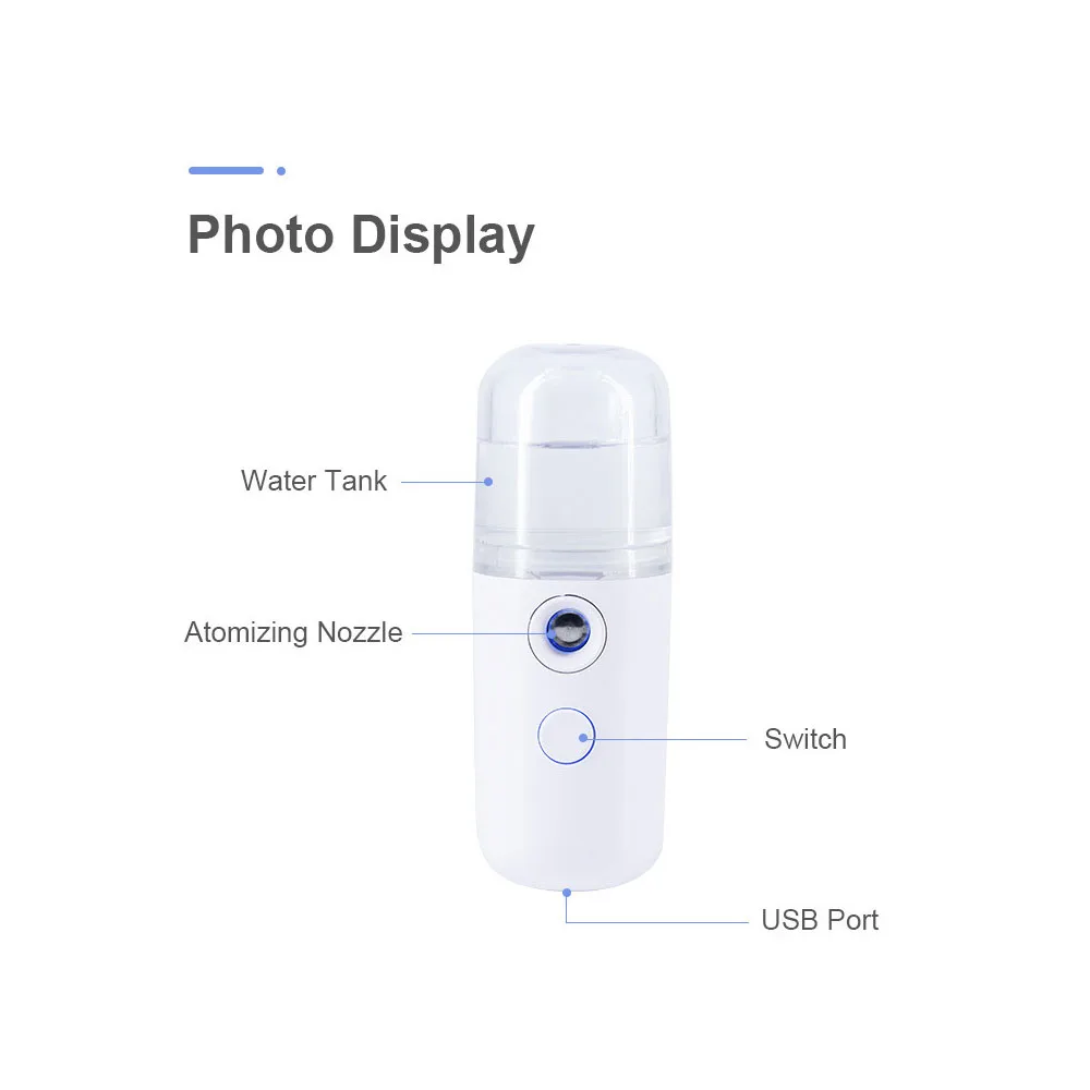 Mini Air Humidifier Aromatherapy Essential Oil Diffuser Sprayer Mist Maker Fogger Aroma Difuser Car Humificador for Home Car