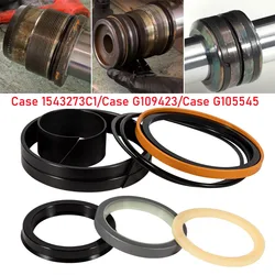 1543273C1/G109423/G105545 Hydraulic Cylinder Seal Kit (for Rod Size: 2'', Bore Size: 4'') & Case 450 455 1286 1450 1450 1550 Etc