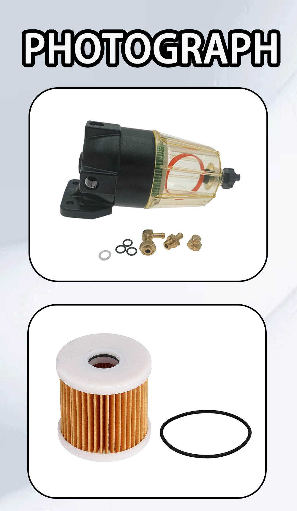 Fuel Filter Element 90794-46871 90794-46913 90794-46911 Fuel Filter For