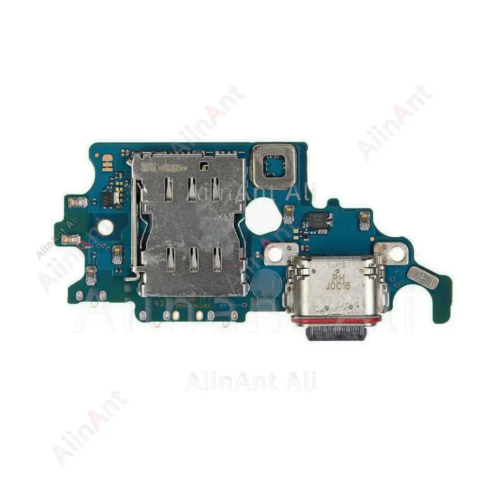 AiinAnt الأصلي USB موصل الشحن ميناء الكابلات المرنة For Samsung Galaxy S20 Ultra Plus FE S20 + G988B G988U G986B G986U G981B G981U G781B G780F G988N G986N G981N