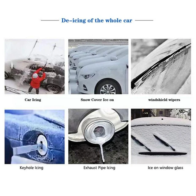 100ml Car Defroster Spray Auto Windshield De-icing And Snow